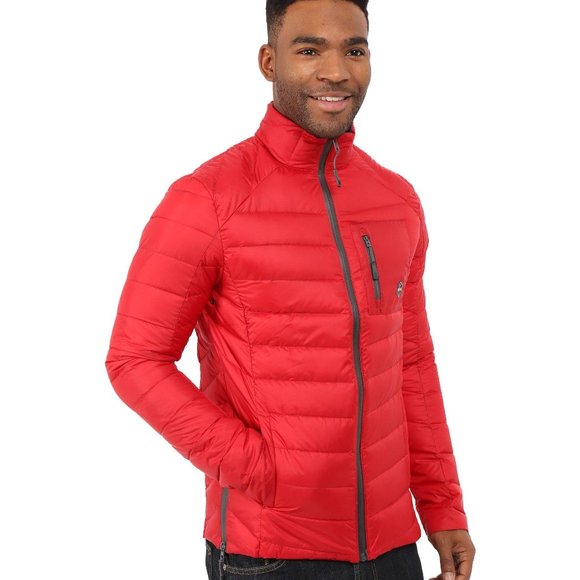 Khombu Jackets & Coats Khombu Kguard Mens Red 9 Down Puffer Jacket
